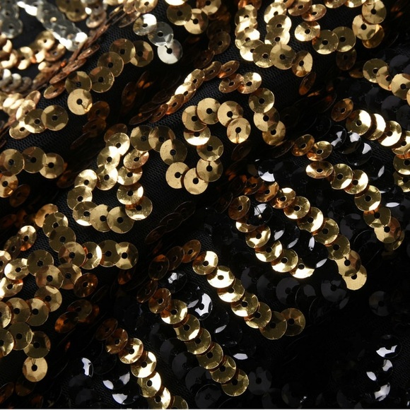 Pretty Guide women’s black Sequin Top size XS - Picture 7 of 7